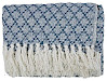 Plaid Faicchio blauw