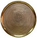 Decoratieschaal Trodena brons 58x58 rond
