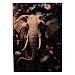 Wanddecoratie Trissino canvas olifant