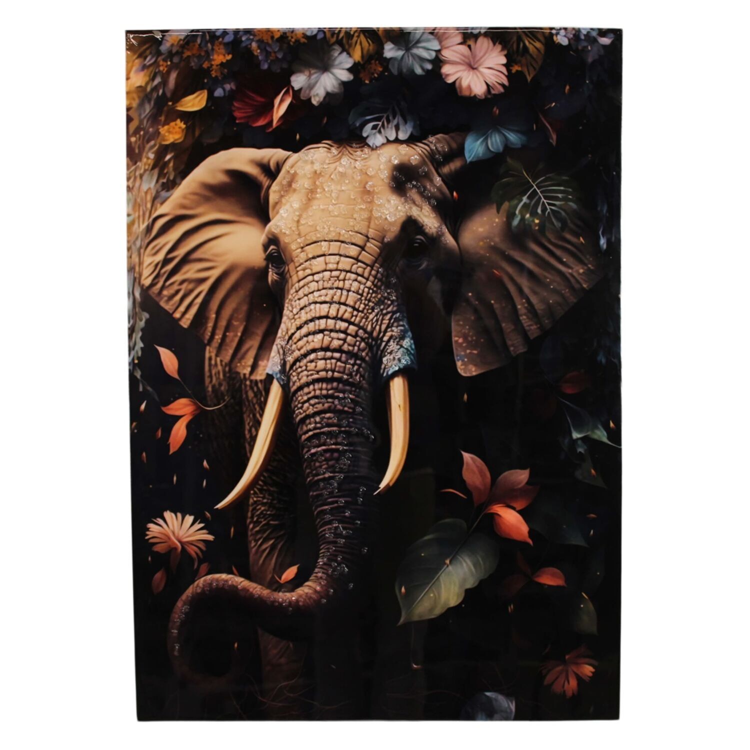 Wanddecoratie Trissino canvas olifant