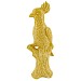 Ornament Trissino geel