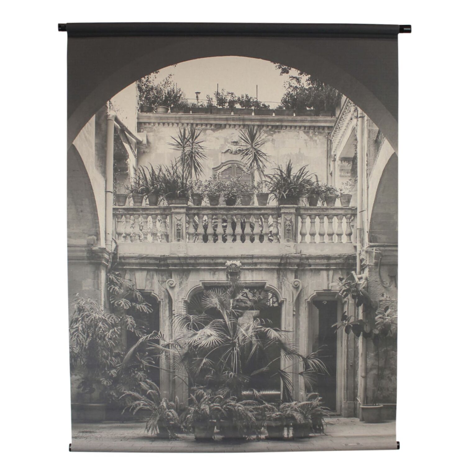 Wanddecoratie Trissino poster zwart