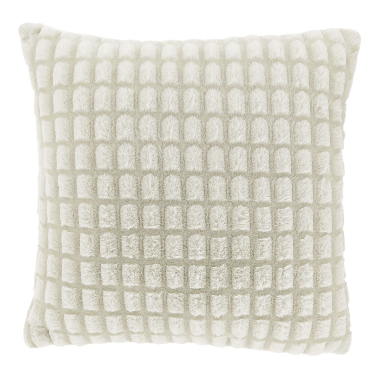 Sierkussen Banchette 45x45 cm wit