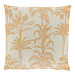 Sierkussen Canosa oranje met palmboom print