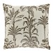 Sierkussen Canosa taupe met palmboom print
