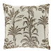 Sierkussen Canosa taupe met palmboom print