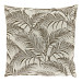 Sierkussen Canosa taupe met palmboomtakken