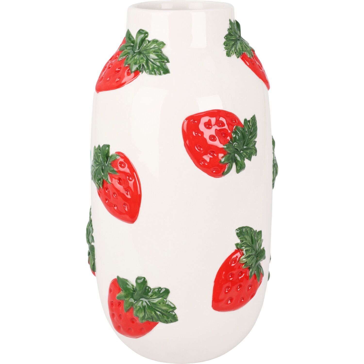 Vaas Bellariva met aardbeien