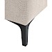 Hoekbank rechts Fabria polyetherschuim beige