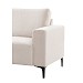 Hoekbank Links Fabria polyetherschuim beige