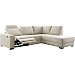 Hoekbank rechts Florance HR koudschuim zandbeige relaxfunctie
