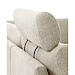 Hoekbank links Florance HR koudschuim zandbeige relaxfunctie