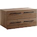 Wandkast Sistema 226x88x45 cm dark mango opstelling 4
