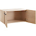 Wandkast Sistema 226x166x45 cm misty oak opstelling 3