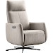 Relaxfauteuil Lanciare elektrisch lichtgrijs