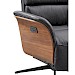 Relaxfauteuil Liri elektrisch zwart
