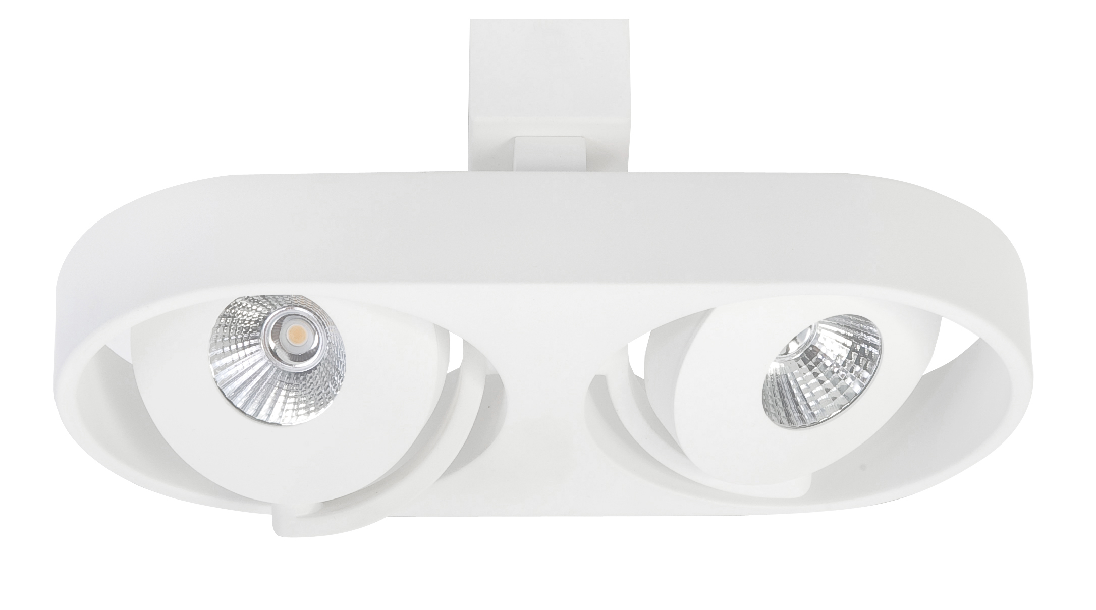 Spot Futuro LED (2X5W) Balk Mat Wit