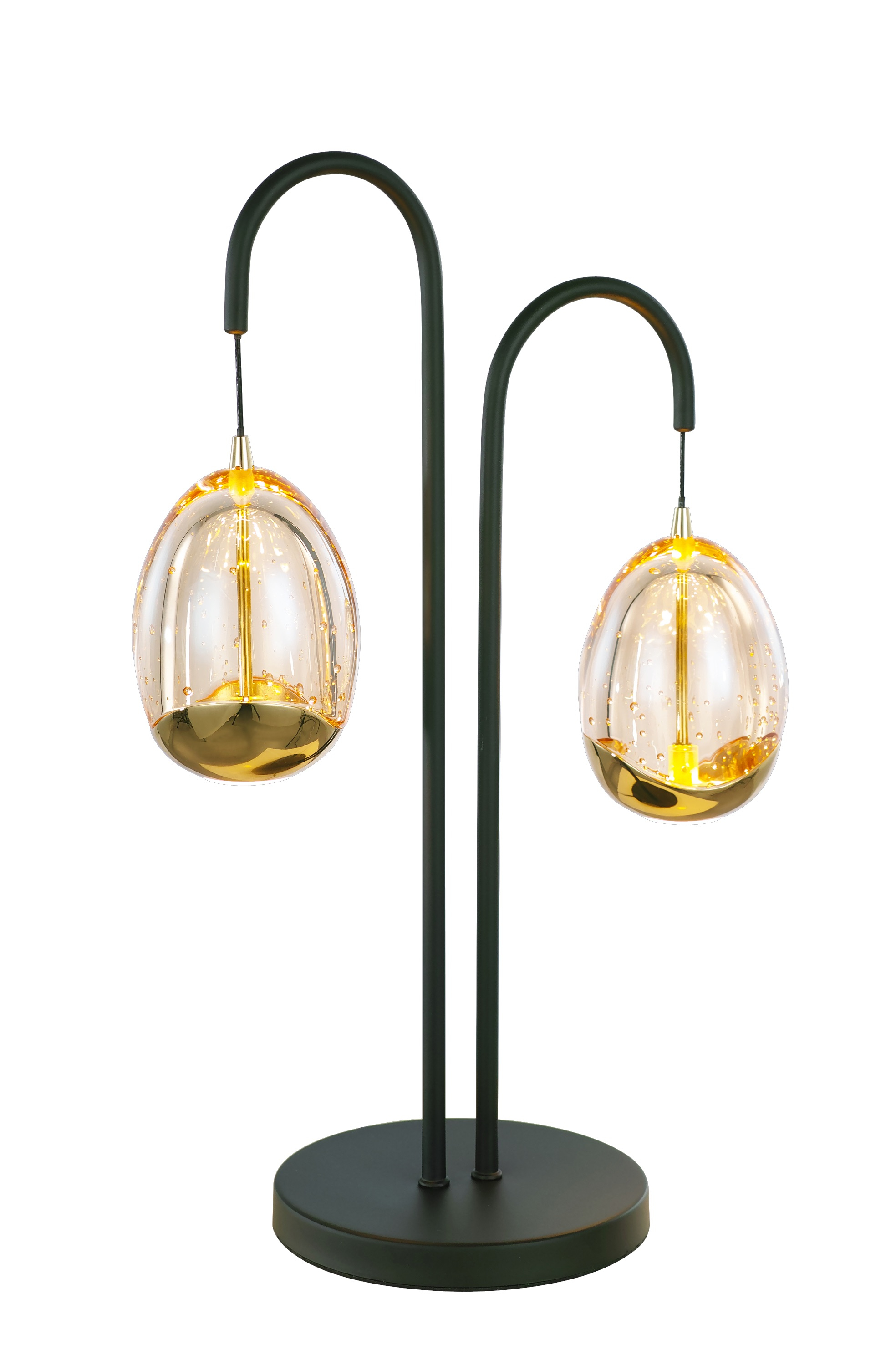 Tafellamp Golden Egg 2 lichts