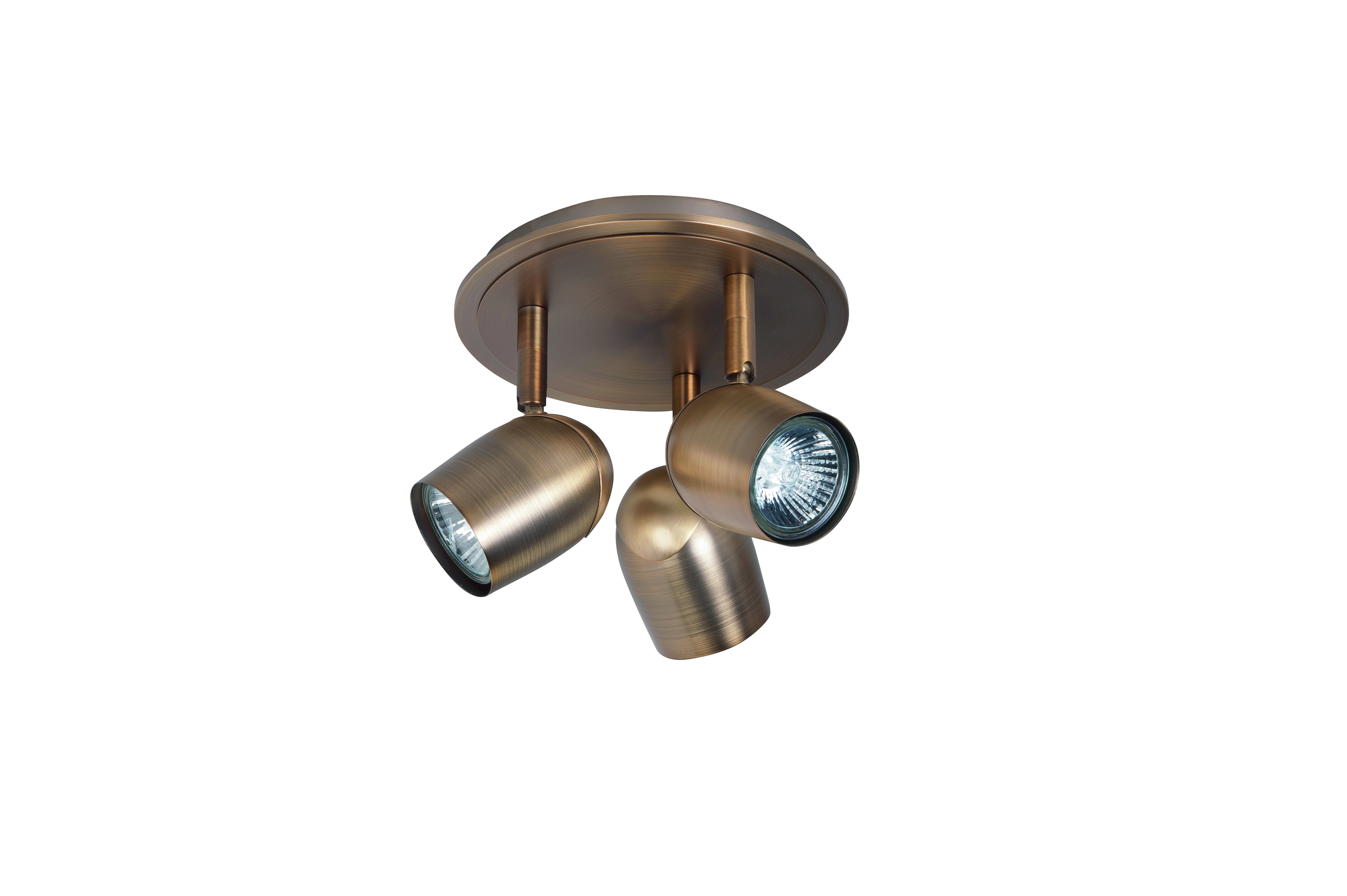 Plafondlamp Ovale 3L