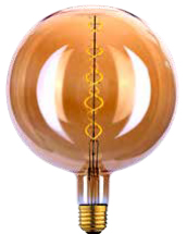 Globe 200 mm spiraal