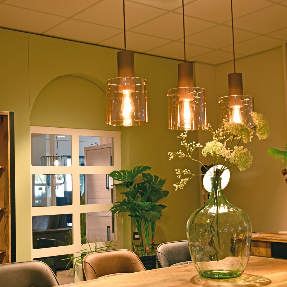 Hanglamp Toledo koper