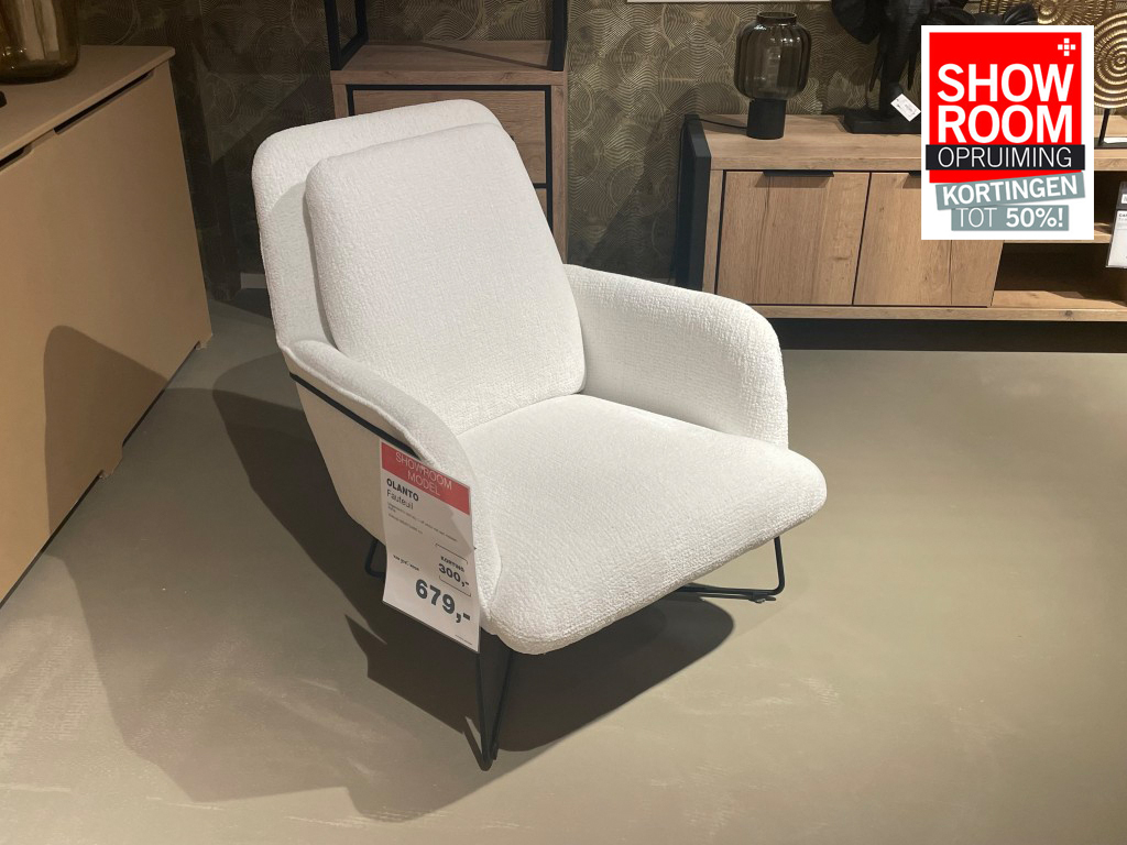 Fauteuil Olanto - showroommodel