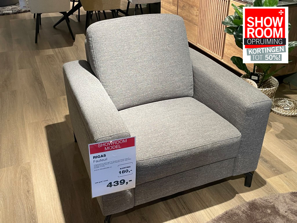 Fauteuil Rigas - showroommodel