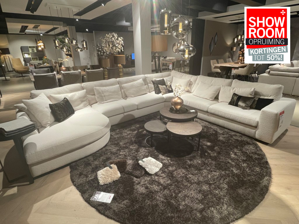 Hoekbank Amsterdam - showroommodel