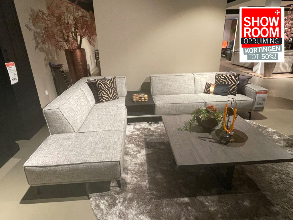 Hoekbank Nice - showroommodel