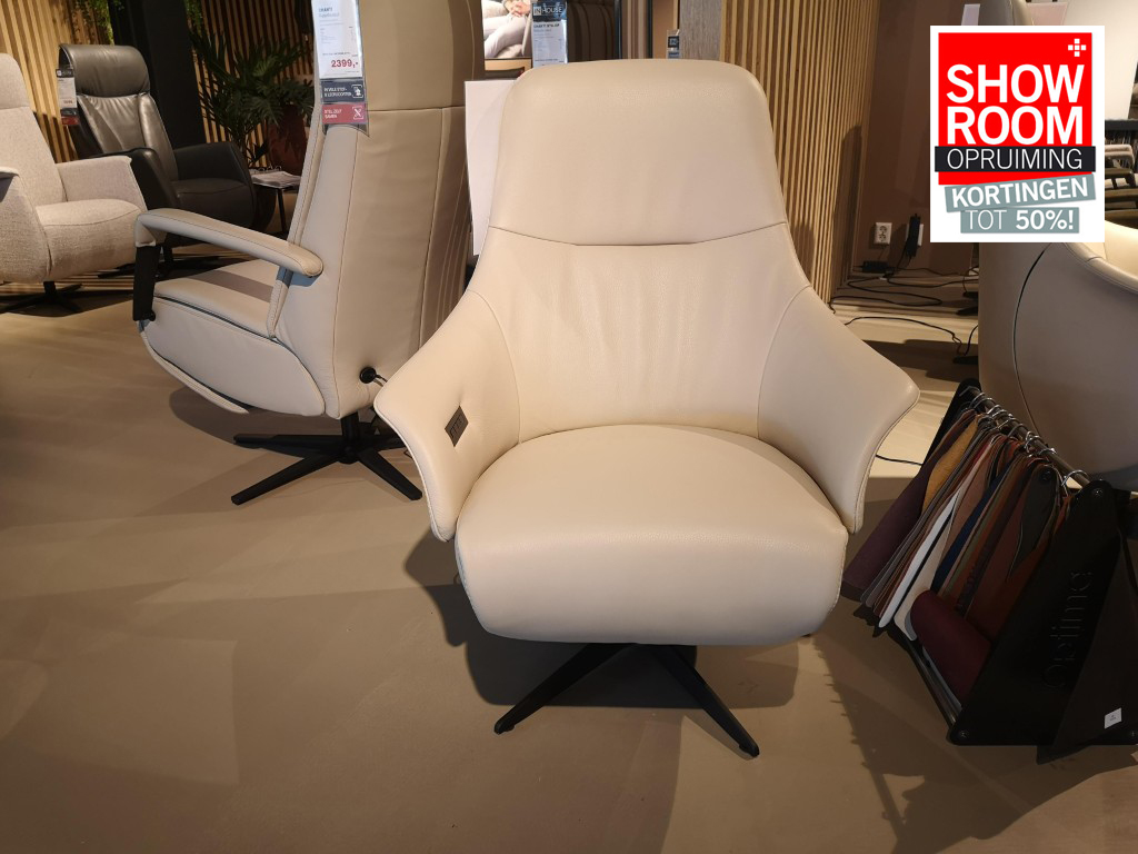 Relaxfauteuil Nova laag - showroommodel
