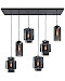 Hanglamp Fantasy smoke 6 lichts
