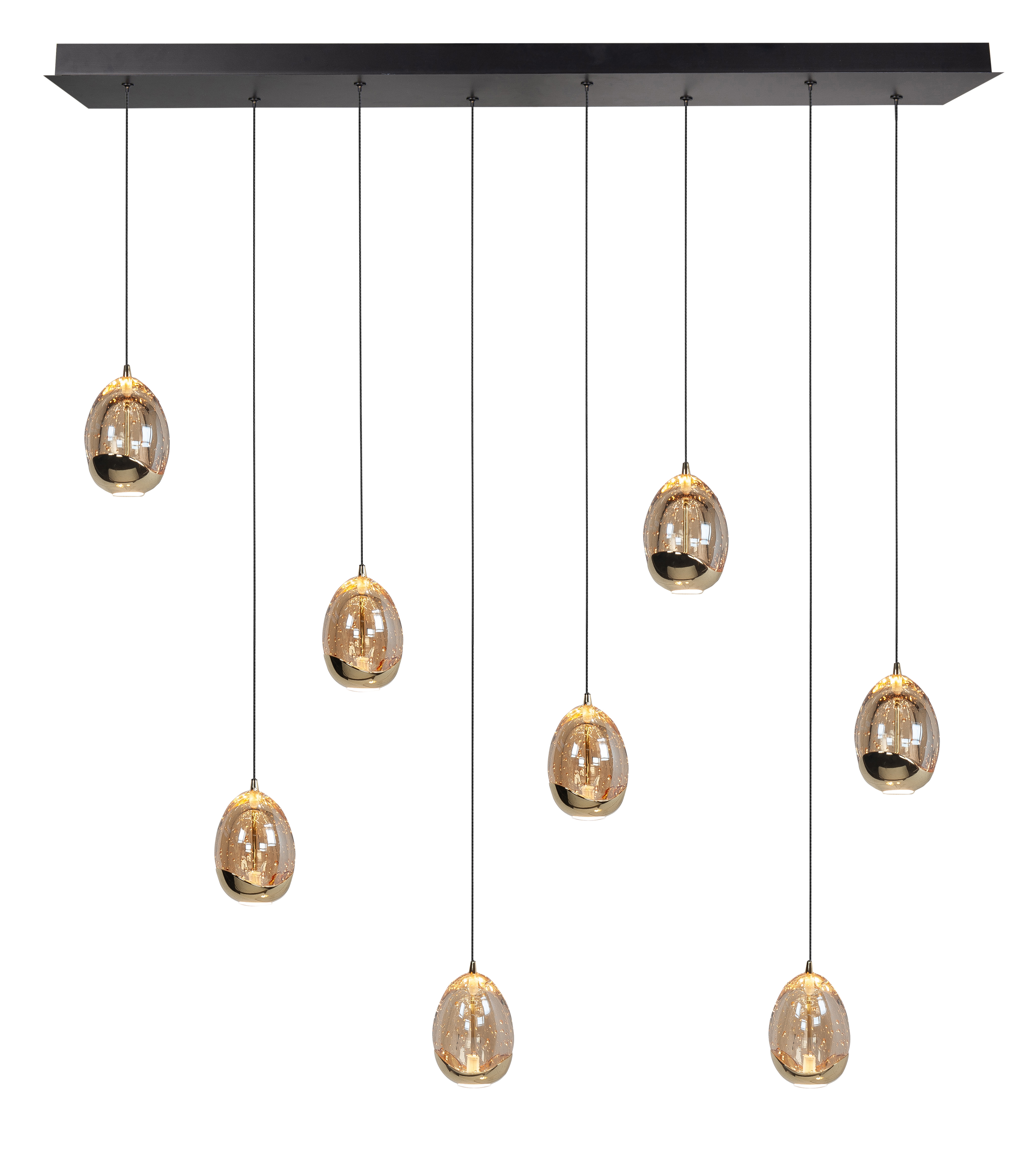 Hanglamp 8L Golden Egg