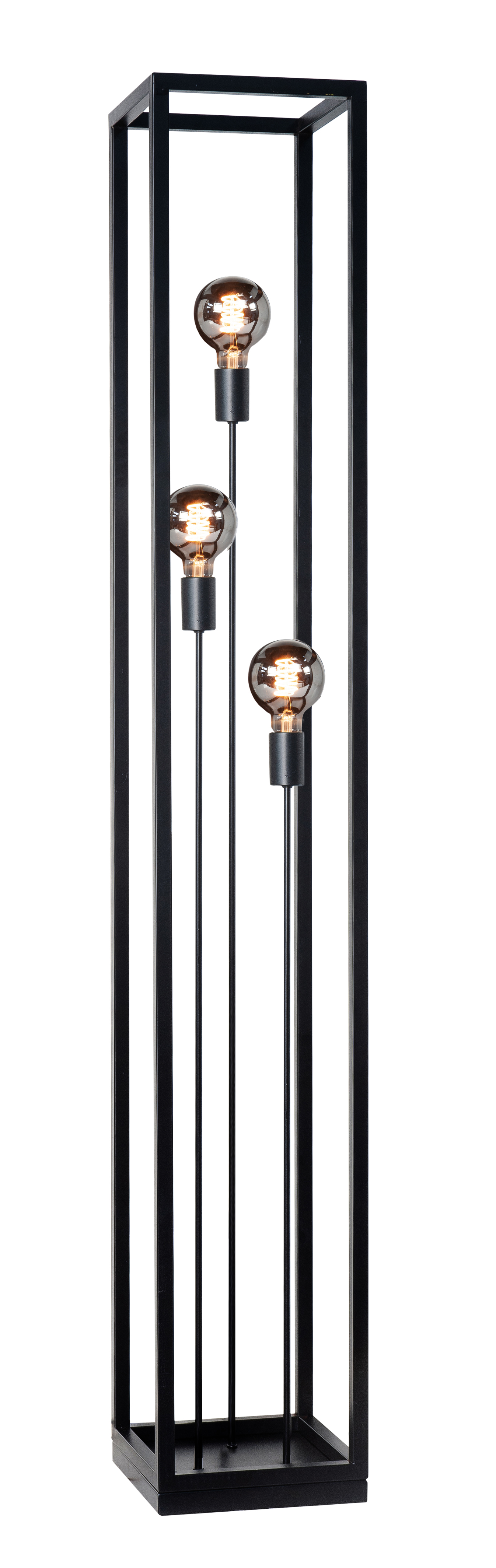 vloerlamp Fragola 3 lichts - zwart