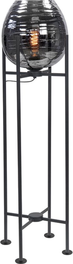 Vloerlamp - Highlight - Fantasy - Vloerlamp - E27 - 26 x 26 x 100cm - Zwart
