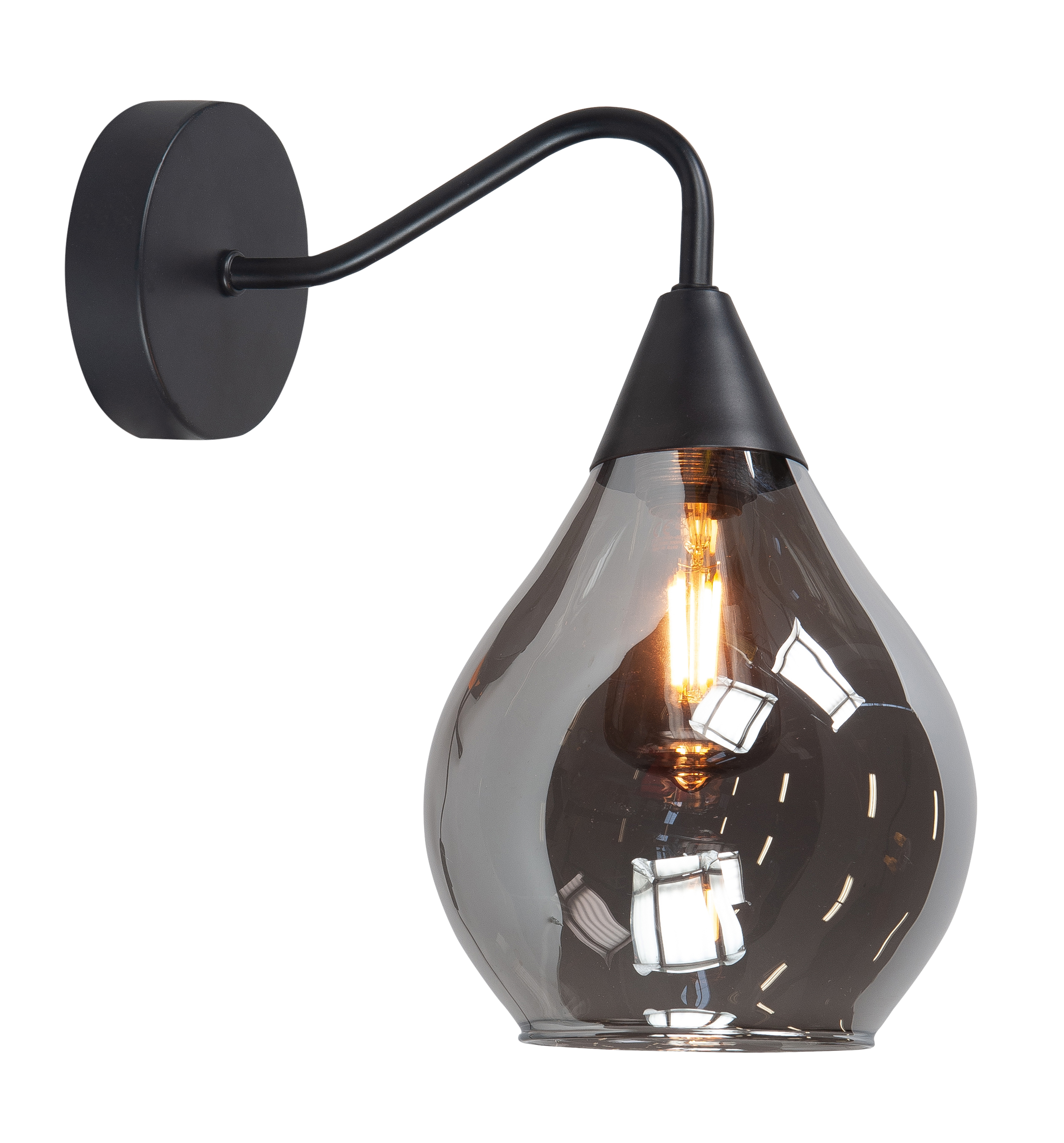 HighLight wandlamp Cambio - mat staal