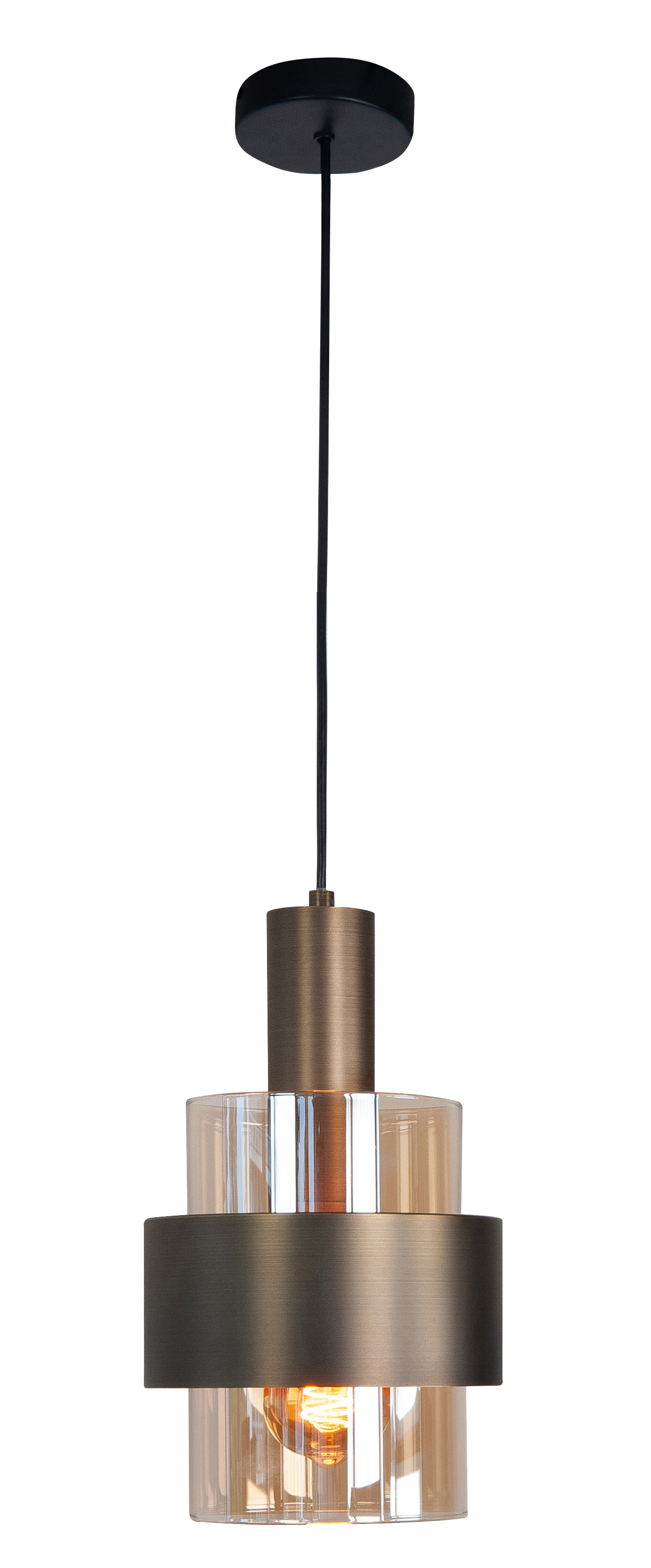 Hanglamp Marrone 1-lichts Brons/Bruin