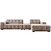 Hocker Piastri taupe