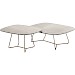 Salontafel Marby HPL marmerstructuur grijs 90 cm