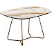 Salontafel Marby HPL marmerstructuur terra 75 cm