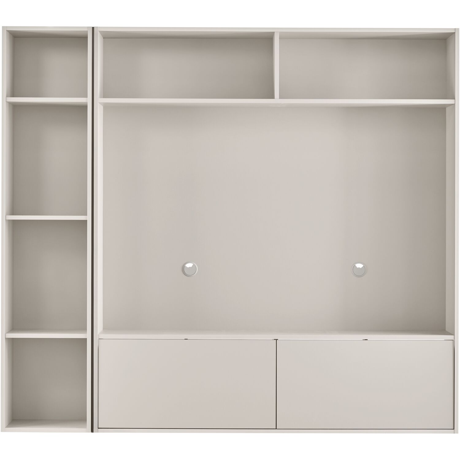 TV-kastenwand Arinta lichtgrijs