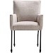 Eetkamerstoel Mianta met arm beige