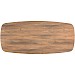 Eettafel Meberia Deens ovaal walnoot 200x100cm