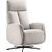 Relaxfauteuil Assele lichtgrijs