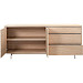 Dressoir Famosa 76x180x45 cm bruin