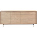 Dressoir Famosa 76x180x45 cm bruin