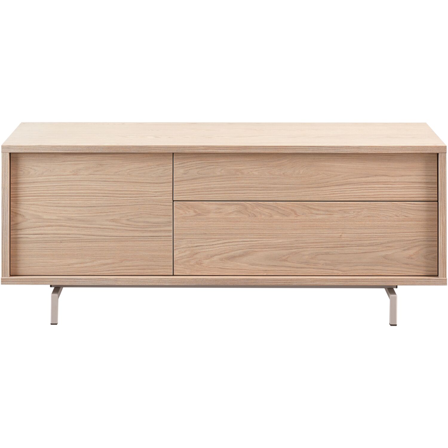 TV-meubel Famosa 132 cm bruin