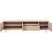 TV-meubel Famosa 228 cm bruin