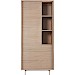 Opbergkast Famosa bruin 187x83x45 cm