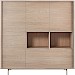 Opbergkast Famosa bruin 150x150x45 cm