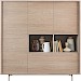 Opbergkast Famosa bruin 150x150x45 cm